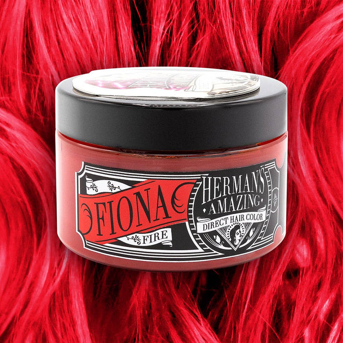 Fiona Fire Vegan Semi-Permanent Hair Color - Herman's Amazing