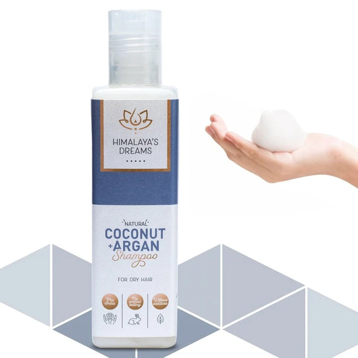 Ayurvedinen shampoo Coconut + argan - Himalaya´s Dreams