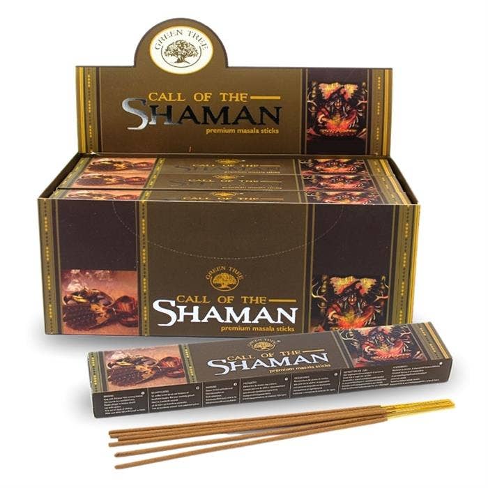 Green Tree Natural Masala Call of the Shaman Incense 15 Gram