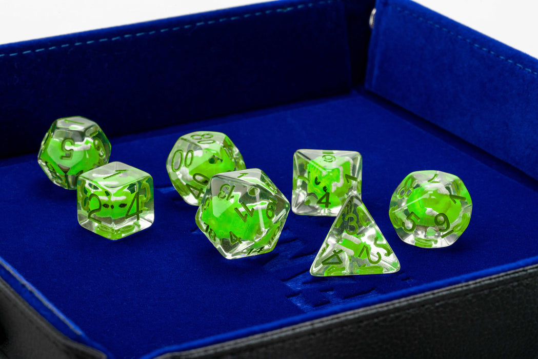 Dragon Storm hartsinen Inclusion-noppasetti: Green Dragon - Fanroll