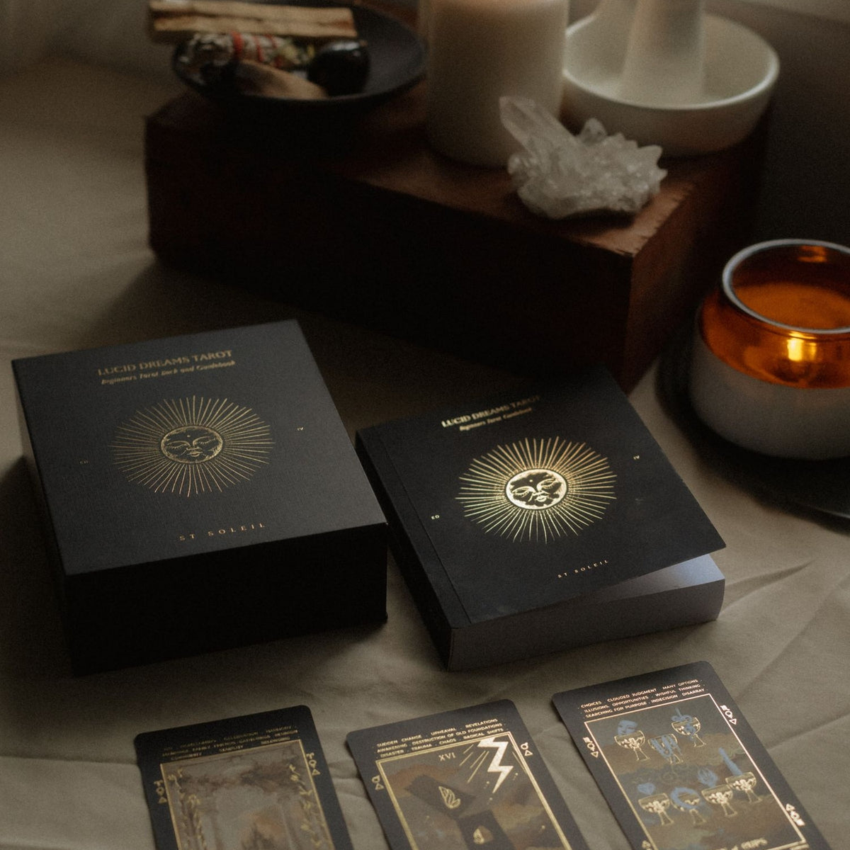 Lucid Dreams Beginners Tarot Deck • BLACK ECLIPSE EDITION IV