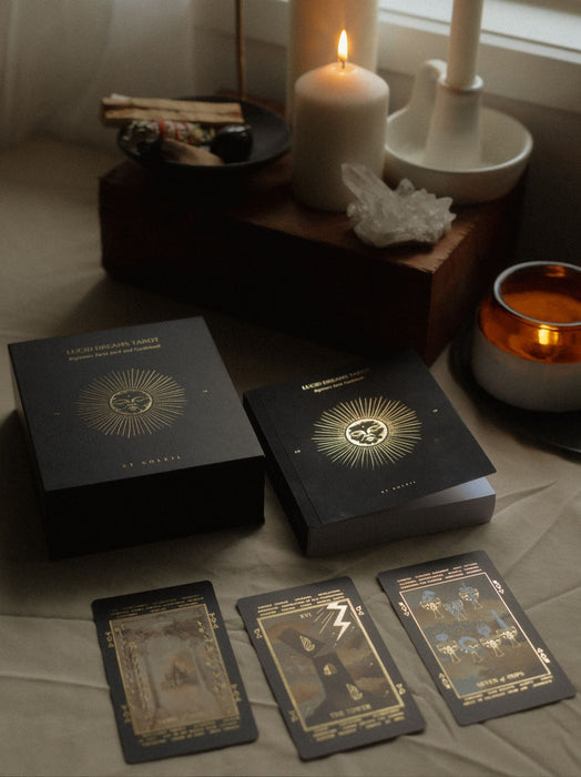 Lucid Dreams Beginners Tarot Deck • BLACK ECLIPSE EDITION IV