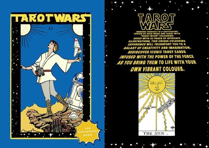 Tarot Wars: SW Tarot - RHSIllustrator (Indie, import, Kickstarter edition) 2023
