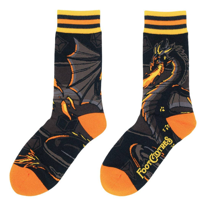 Dragon's Flame Crew Socks - sukat - FootClothes