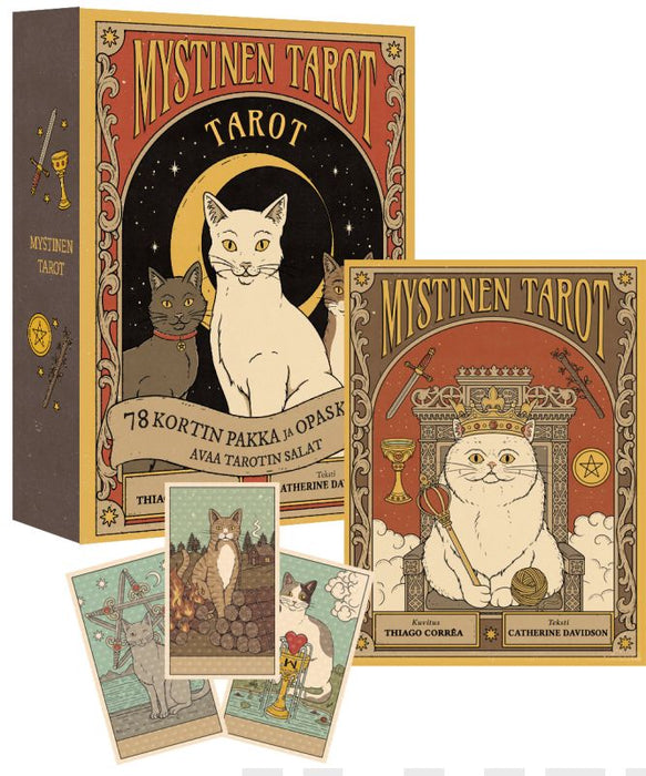 Mystinen Tarot - 78 kortin pakka ja opaskirja - Catherine Davidson