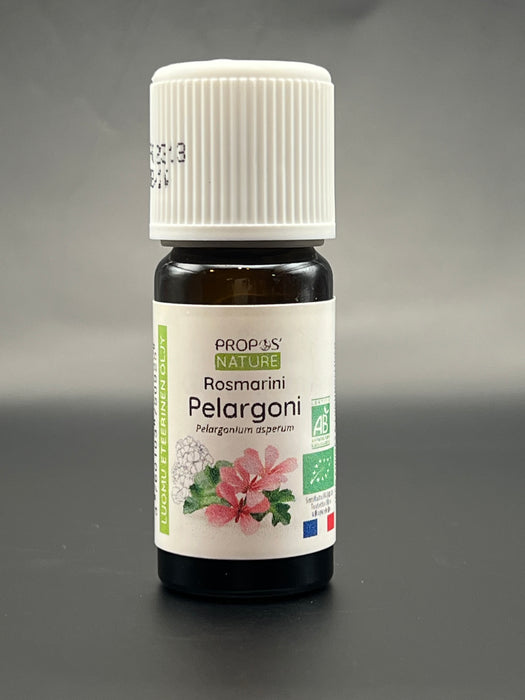 Rosmariini pelargoni (Geranium) eteerinen öljy BIO 10ml - Propos'Nature