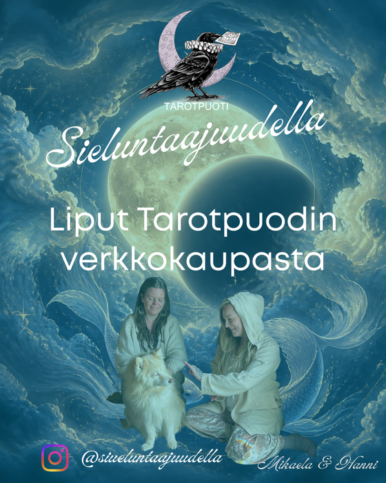 Sieluntaajudella ZOOM live pe.28.8 klo.19-20 Täysikuu Kaloissa / Kuunpimennys