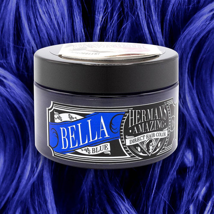 Bella Blue Vegan Semi-Permanent Hair Color - Herman's Amazing