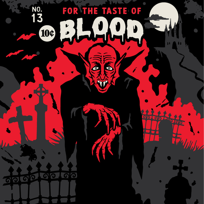 Dracula's Bloodlust -sukat  - FootClothes