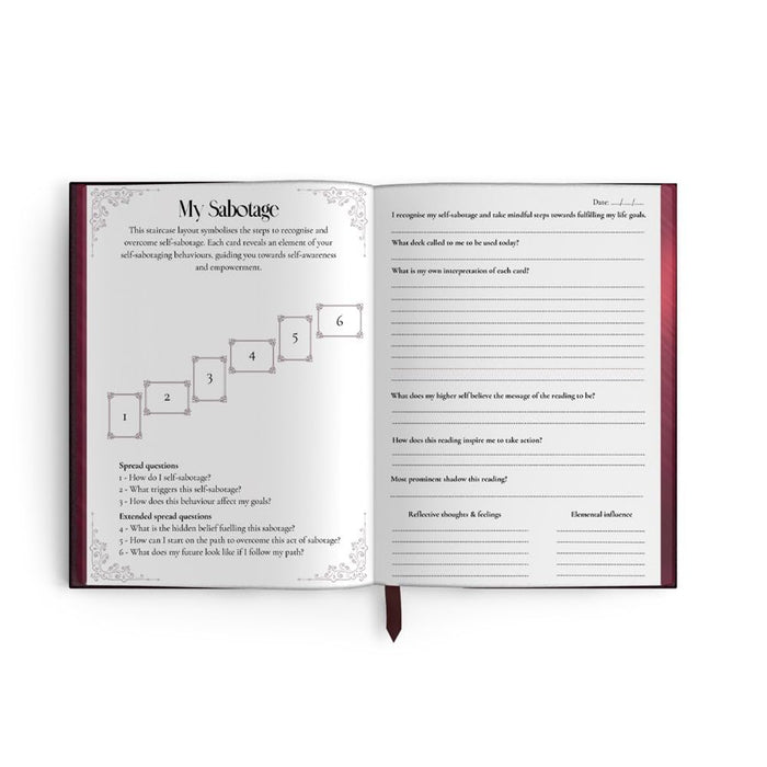 Shadows of Tarot, Tarot Spread Journal - Emma Howard