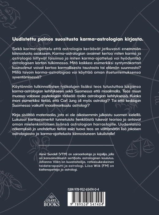 Karma-astrologian avaimet - Anne Sundell, Johanna Vilén, Liisa Wiik