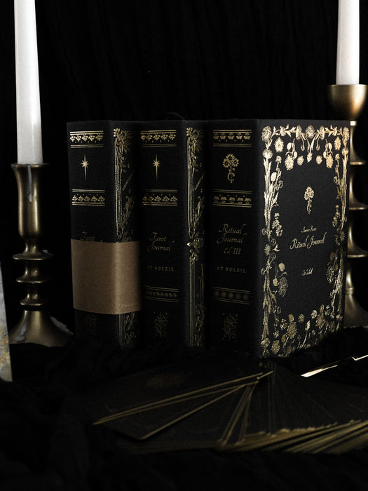 Sacred Dreams Journal, Black Linen Edition II - St Soleil