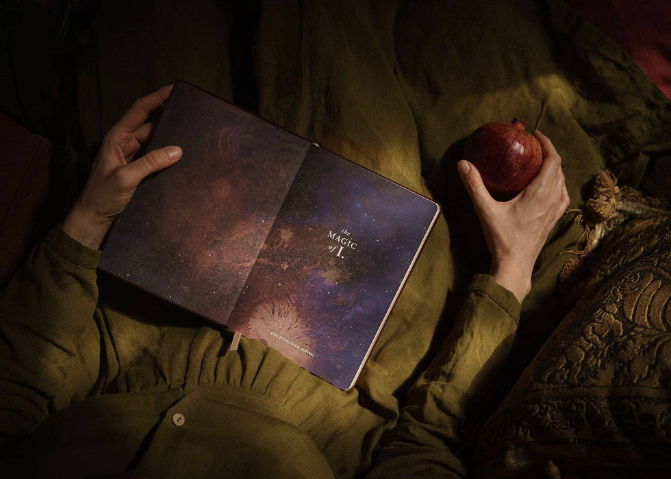 Astrological Planner 2026 - Pomegranate Velvet - Magic of I