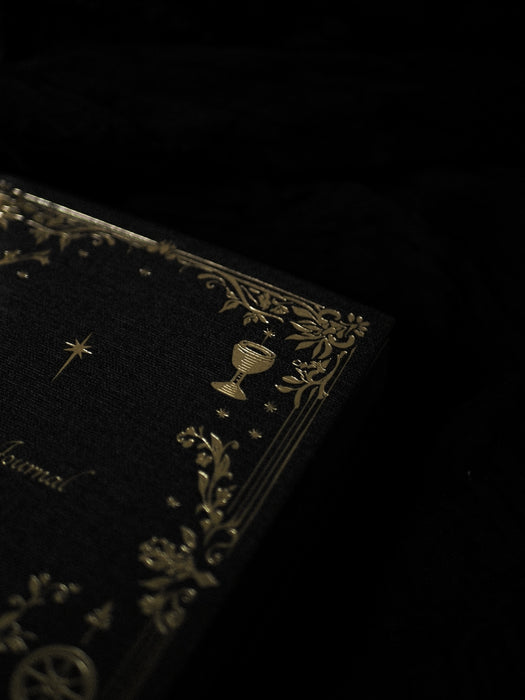 Tarot Journal, Black Linen - St Soleil