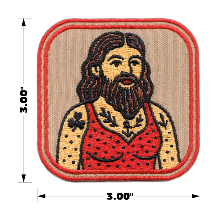 Bearded Lady – kangasmerkki