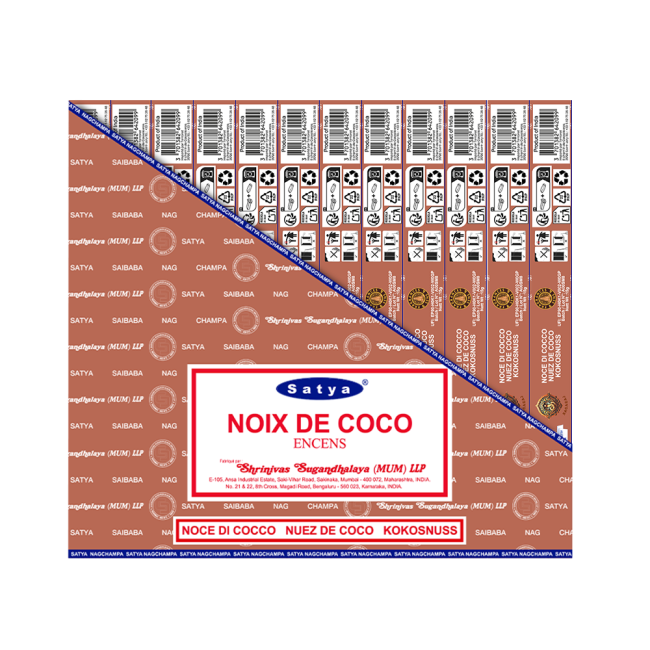 Kookos suitsuketikku 15 g – Satya