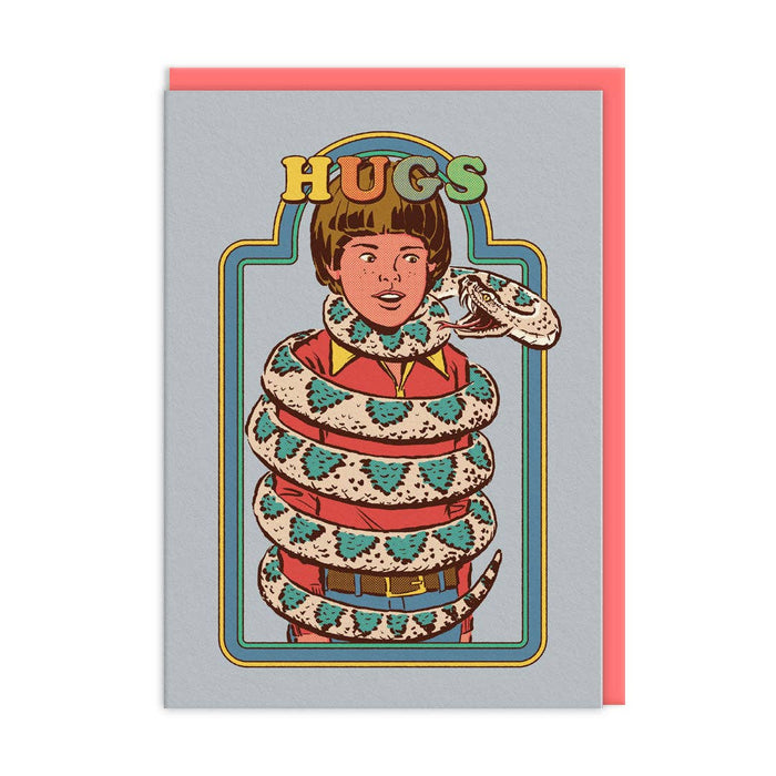 Hugs postikortti ja kirjekuori - Steven Rhodes