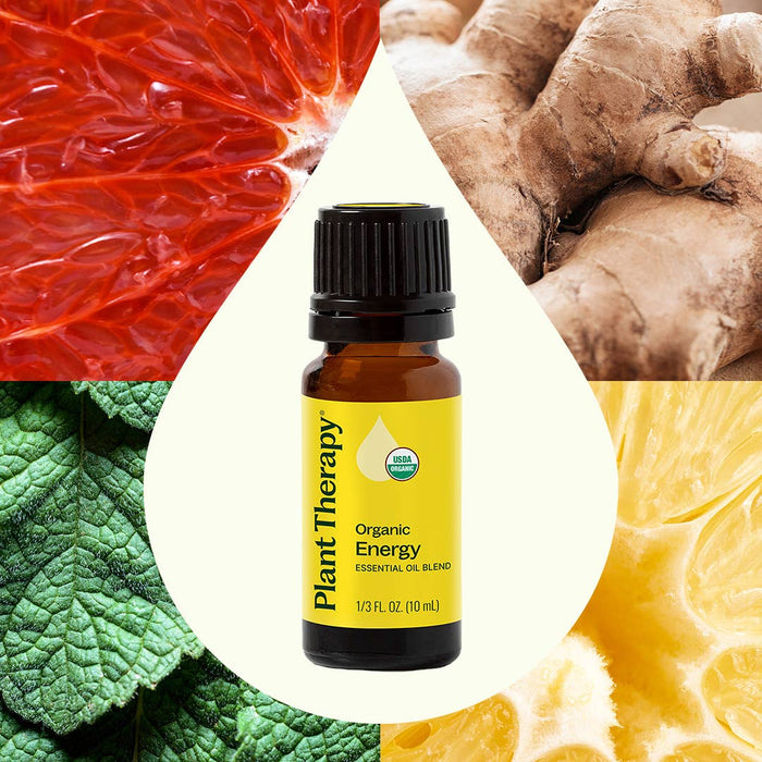 Organic Energy Essential Oil Blend 10 mL