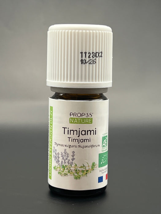 Timjami (Thyme Thymol) eteerinen öljy BIO 5ml - Laboratoire Propos'Nature
