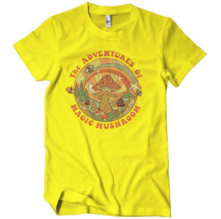 The Adventures Of Magic Mushroom Steven Rhodes T-paita