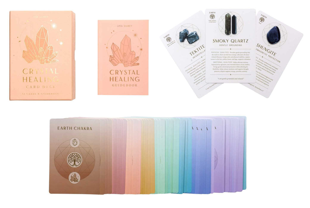 Crystal Healing Card Deck - Uma Silbey