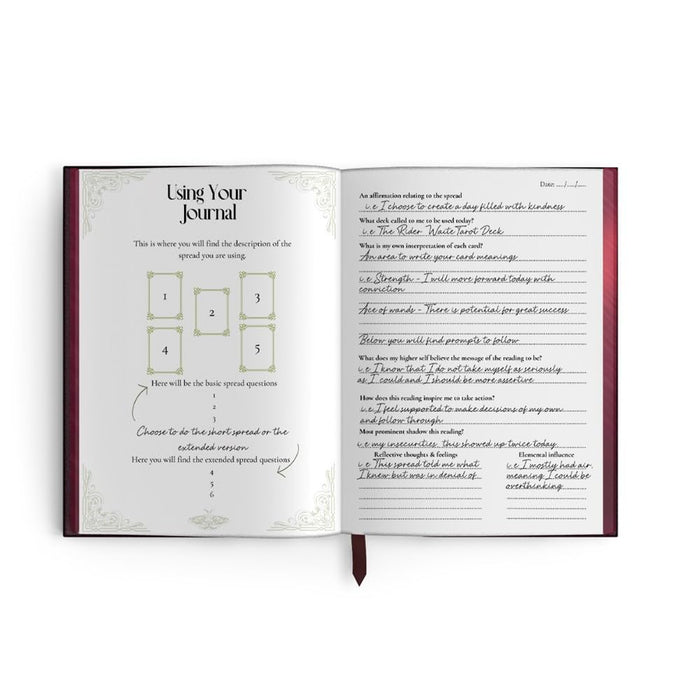 Shadows of Tarot, Tarot Spread Journal - Emma Howard