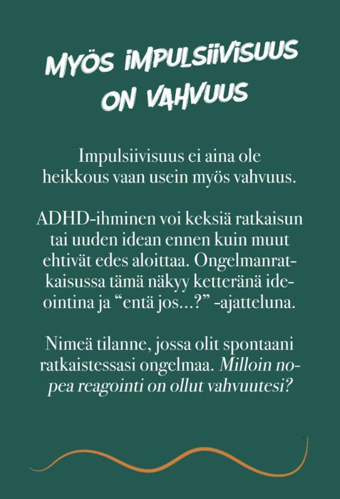 ADHD-supervoimakortit - Juulia Järvdike