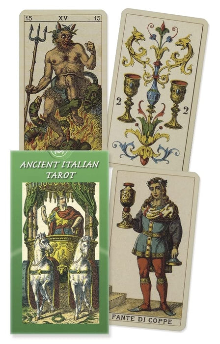 Ancient Italian Tarot: 78 Full Colour Tarot Cards - Lo Scarabeo