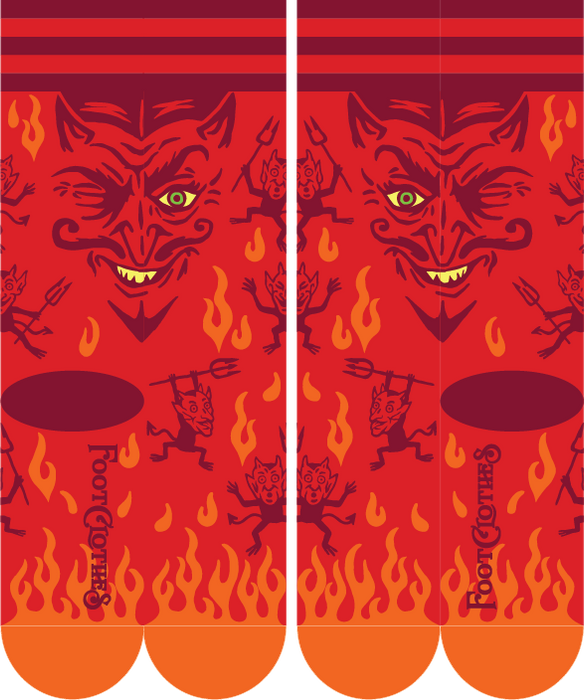 Vintage Devil Sukat - FootClothes