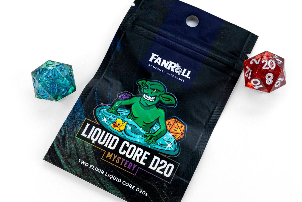 Misfit Liquid Core D20 - 2 kappaleen yllätyspakkaus - Fanroll