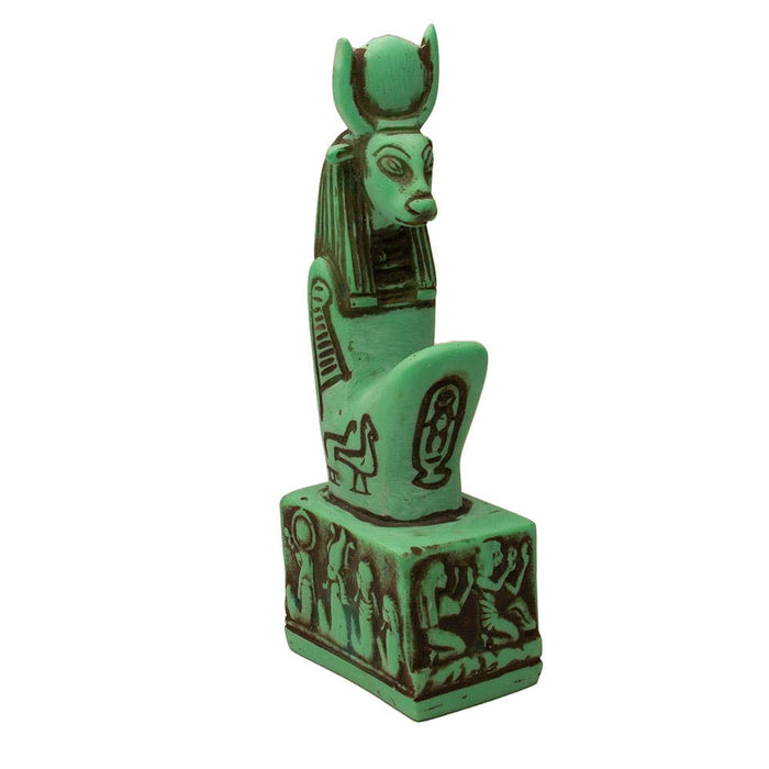 Hathor Egyptin Jumalatar, polvistuva patsas