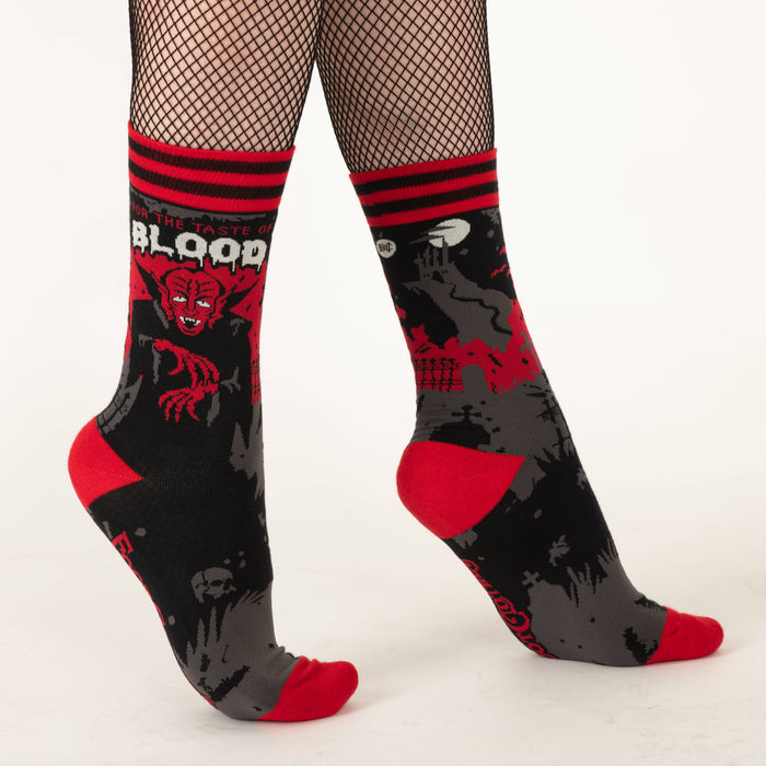 Dracula's Bloodlust -sukat  - FootClothes