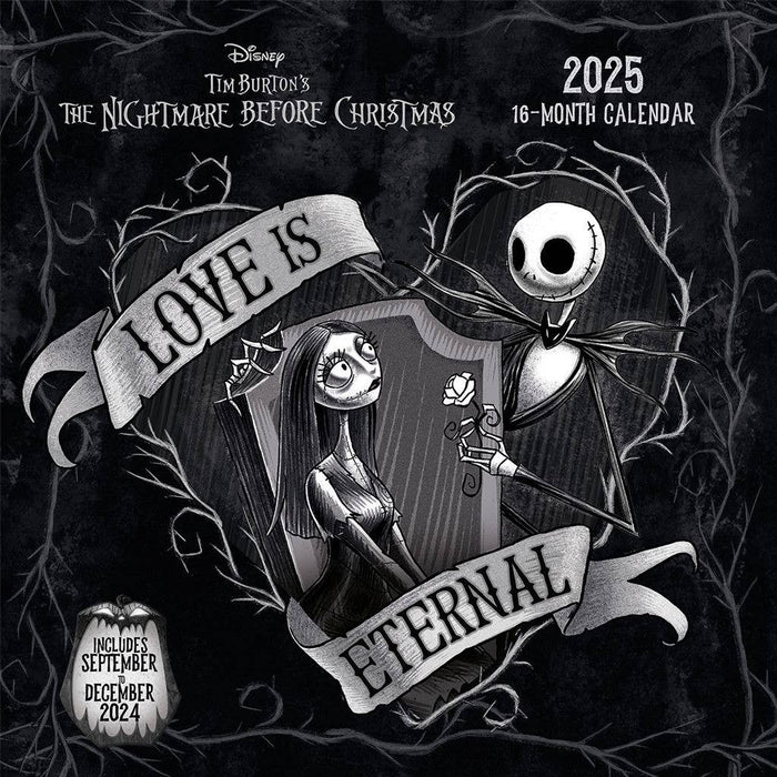 The Nightmare Before Christmas 2025 Seinäkalenteri