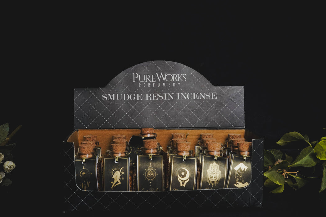 PureWorks suitsukespihkasekoitus lasipullossa luonnonkorkilla