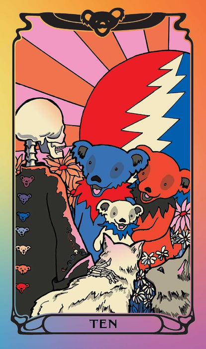 Grateful Dead Tarot: The Official Deck and Guidebook - Elizabeth Jezorski