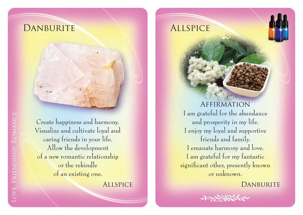 Essential Oils and Gemstone Guardians Cards - Margaret Ann Lembo