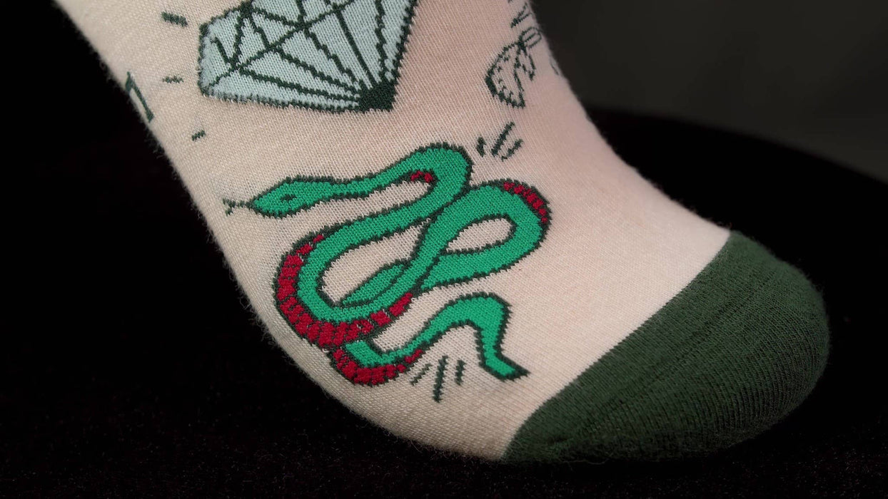 Tattooed Lady Socks - FootClothes