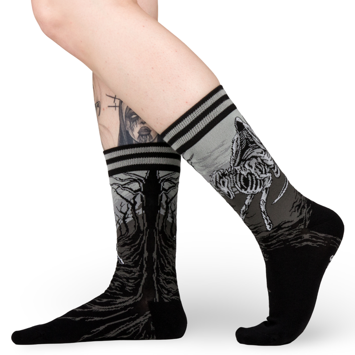 Death on a Pale Horse -sukat - FootClothes