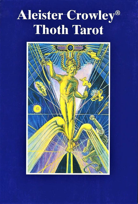 Thoth Tarot, Large Swiss Blue Box A 1986 (OOP RARE)(preloved käytetty)