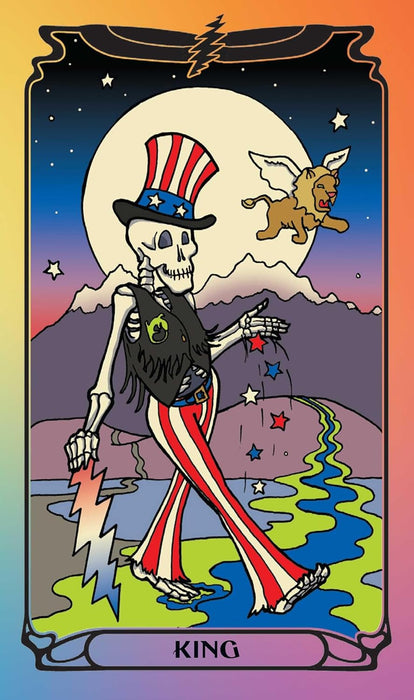 Grateful Dead Tarot: The Official Deck and Guidebook - Elizabeth Jezorski