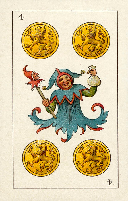 A Game of Fortune Cards -  Lo Scarabeo