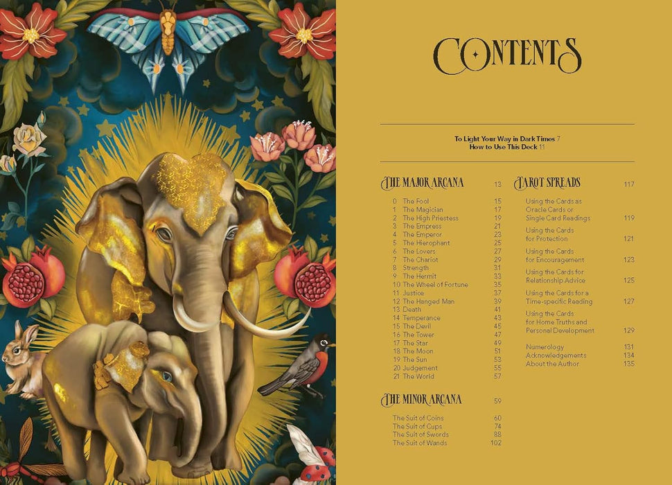 The Light in the Dark Tarot & Oracle Deck: To Lead You to Brighter Times by Kerry Ward