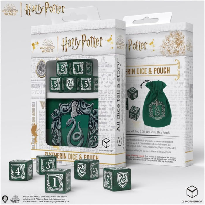 Roolipelinopat: Harry Potter Slytherin säilytyspussilla- Q workshop