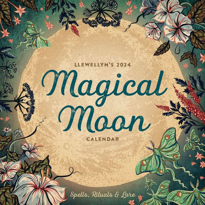 Llewellyn's Magical Moon seinäkalenteri 2024 : Spells, Rituals & Lore