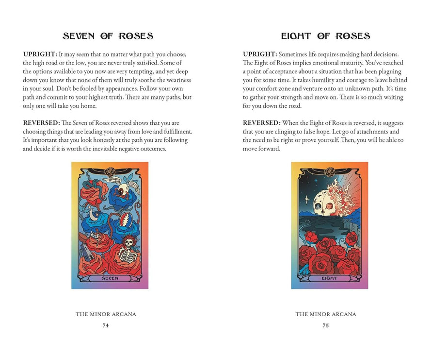 Grateful Dead Tarot: The Official Deck and Guidebook - Elizabeth Jezorski