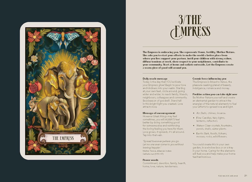 The Light in the Dark Tarot & Oracle Deck: To Lead You to Brighter Times by Kerry Ward