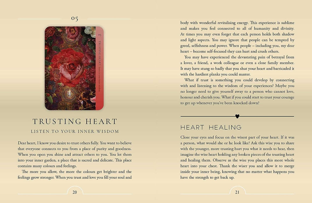 Healing Heart Oracle: Love letters to your soul - Inna Segal