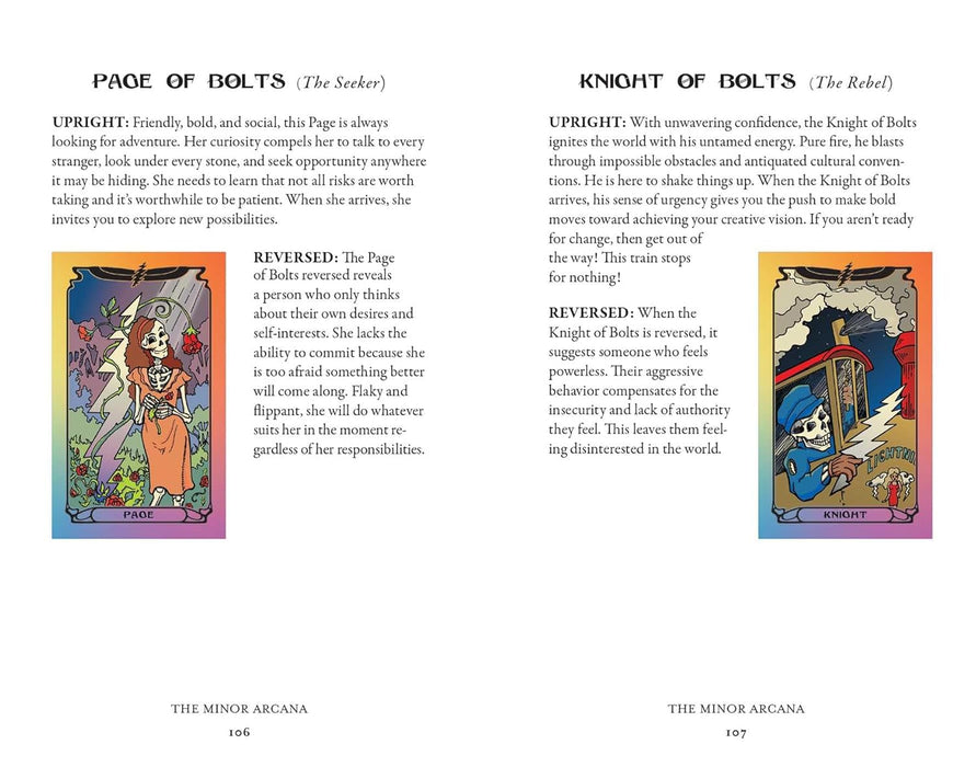 Grateful Dead Tarot: The Official Deck and Guidebook - Elizabeth Jezorski