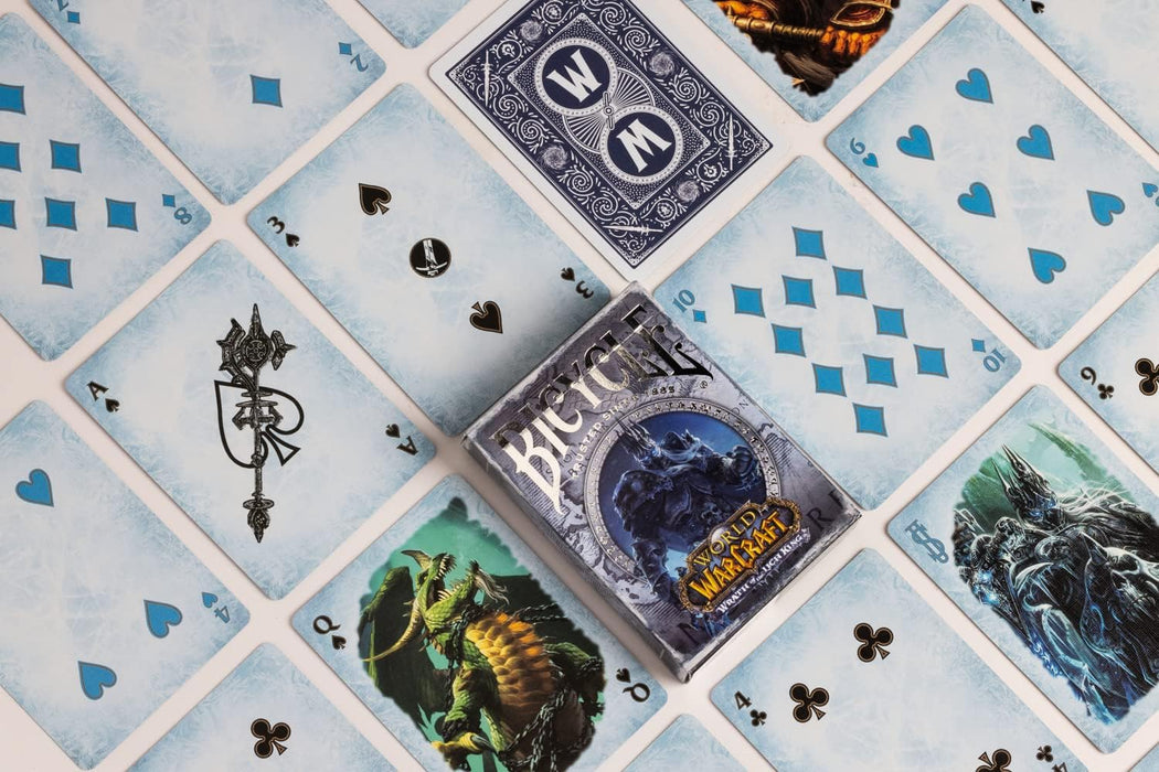 Bicycle World of Warcraft: Wrath of The Lich King Premium Special Edition Playing Cards
