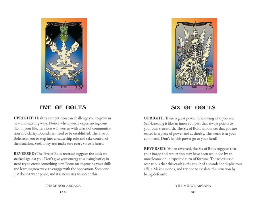 Grateful Dead Tarot: The Official Deck and Guidebook - Elizabeth Jezorski